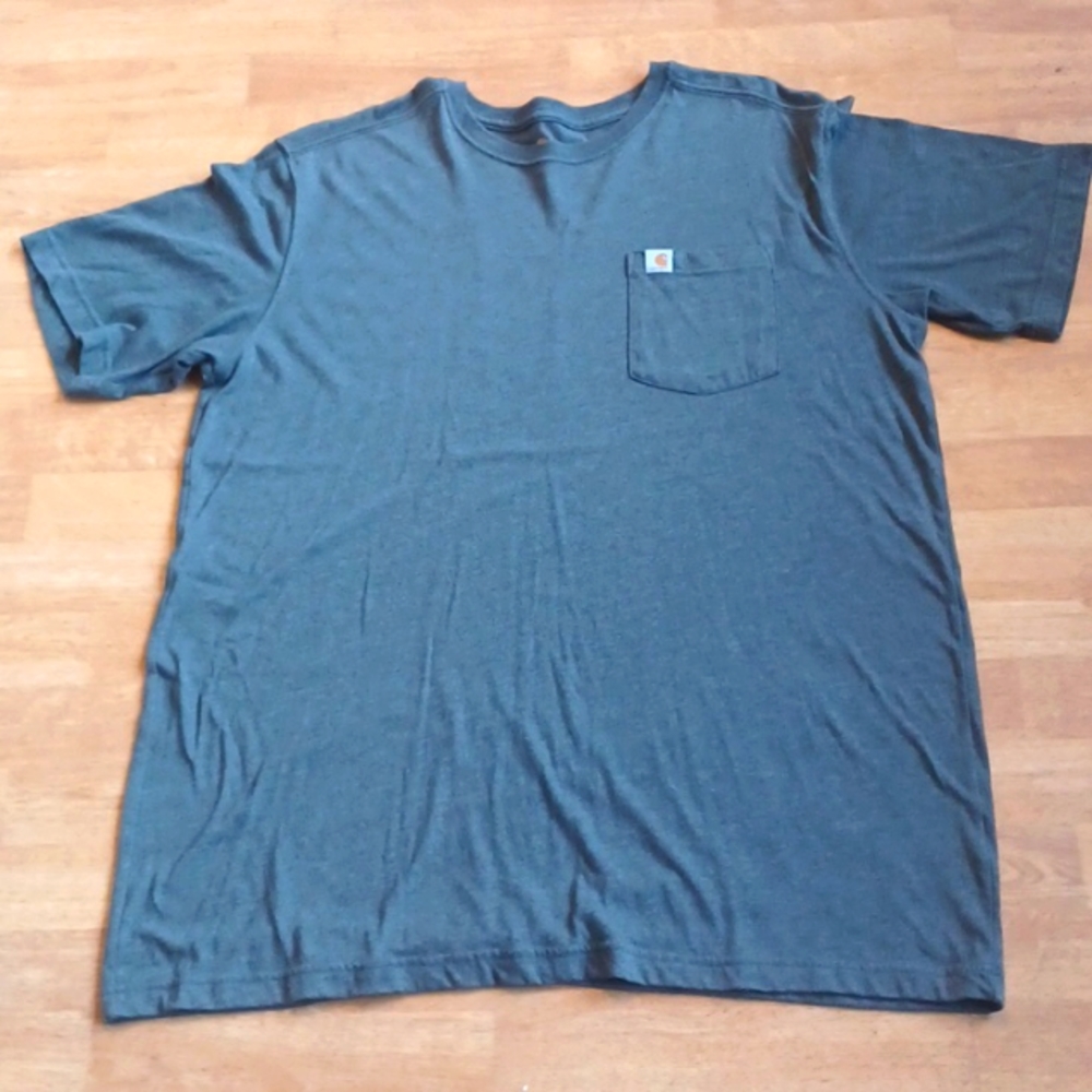 Carhartt pocket tee size xlarge tall gray